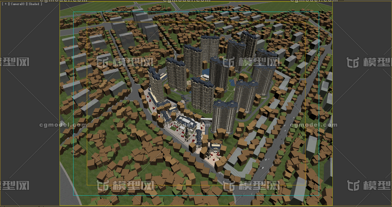 福建建瓯 欧式住宅小区 恒大住宅 恒大商业街 欧式住宅 精细欧式楼盘 欧式塔 Cg模型网 Cgmodel 三维设计师交流互动平台 专注多品类3d模型下载 原创作品分享 软件学习