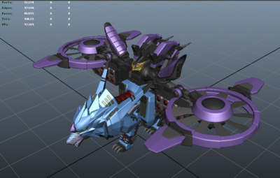 机甲狼飞行坐骑,机器战兽