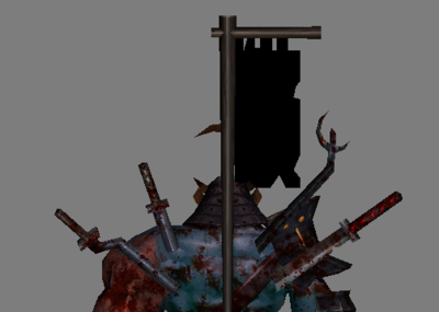 僵尸武士 丧尸 武士 日本武士 砍刀