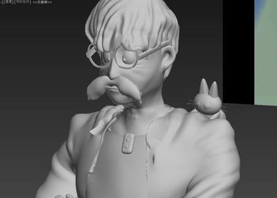 龙珠 布里夫博士 3d打印模型,有4种格式,点我头像有他老婆的模型