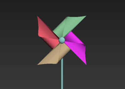 玩具大风车_snowdreams作品_生活用具其他_cg模型网