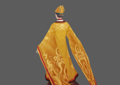 手绘 卡通 古代帝王 君王 皇帝 帝王 唐朝皇帝 皇上 盛唐 唐太宗