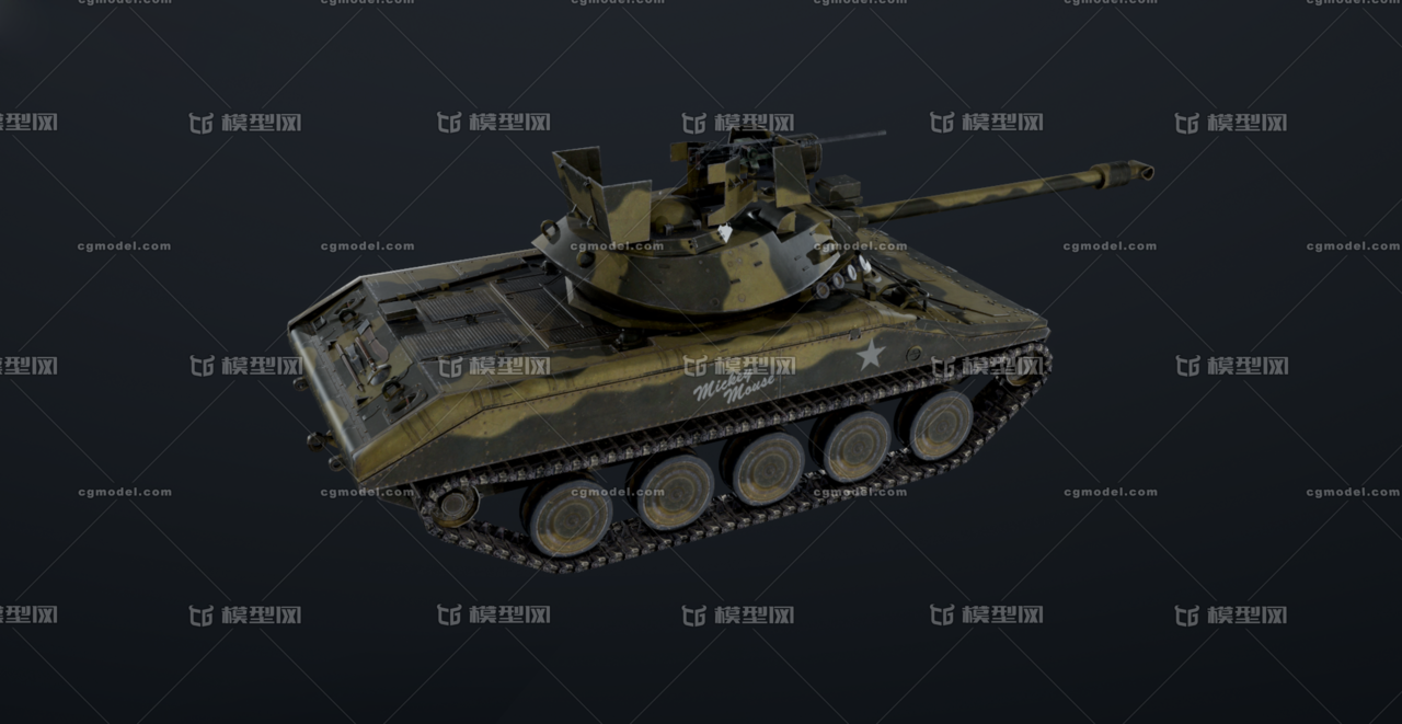 越战美军m551谢里登坦克