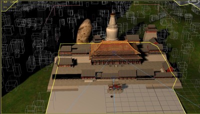 寺庙五台山古寺 寺院模型-古代场景模型库-3ds Max(.max)模型下载-cg模型网
