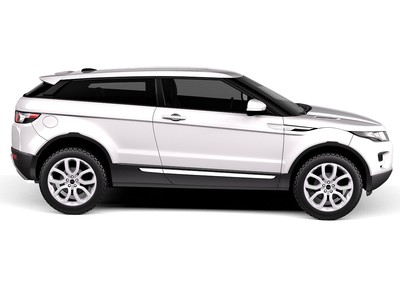 路虎揽胜极光白色 range rover evoque 2015