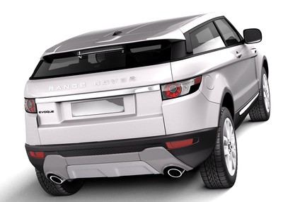 路虎揽胜极光白色 range rover evoque 2015