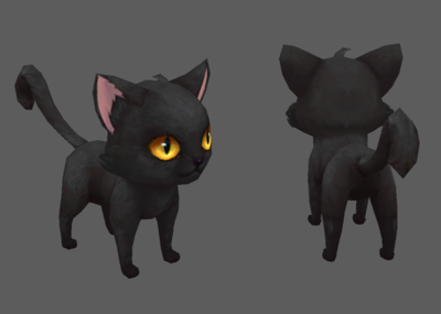 卡通 手绘 q版 可爱小猫咪 宠物猫  精灵猫 神兽猫 猫