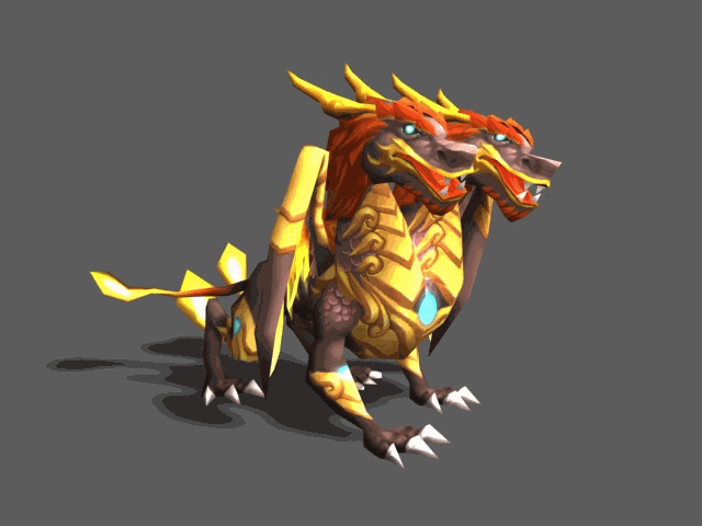 双头龙西方龙四组怪物