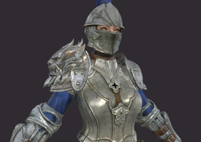 欧洲铠甲 皇家骑士 女骑士 女战士 女护卫 骑士铠甲 盔甲 骑士重甲