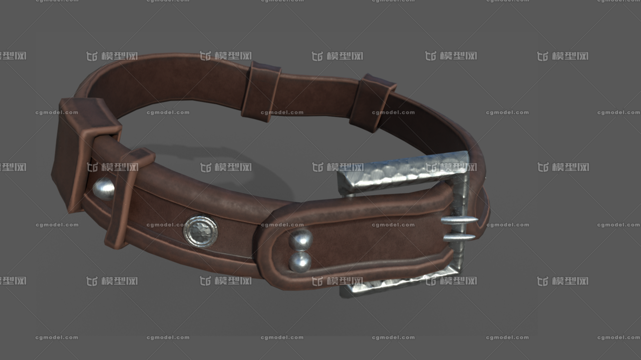 中国风古代腰带_c_维多利亚的秘密作品_生活用具穿戴服饰_cg模型网