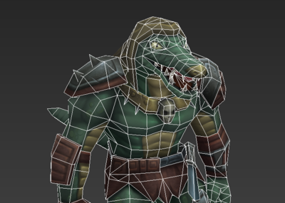 鳄鱼,鳄鱼战士,战士,怪物