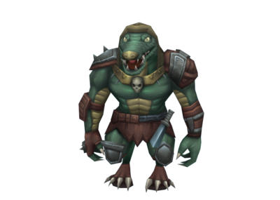 鳄鱼,鳄鱼战士,战士,怪物