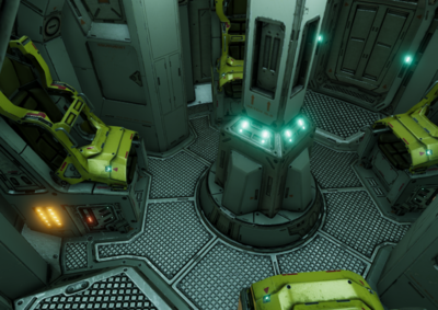 次世代 pbr 逃生舱 救生舱 esca_i am iron man作品_场景科幻场景_cg