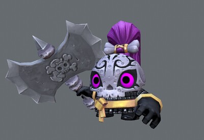 动画卡通骷髅跳跳兵q版骷髅小兵