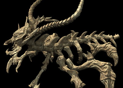 动物骨架 蝎子骨架,异形骨架,异类生物骨架