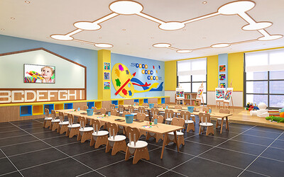 幼儿园活动室绘画教室