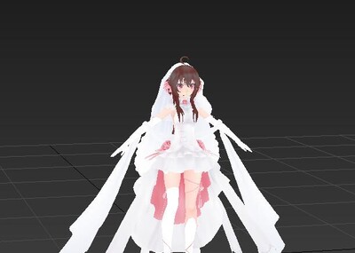 乐正绫婚嫁max模型