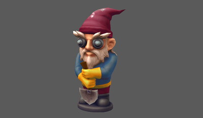 花园雕塑,花匠石雕像,园艺装饰摆件,小矮人,地精老人