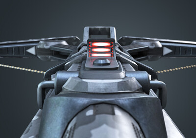 pbr高质量 科幻弩枪 弓箭弓弩枪械 次世代 scifi 硬科幻 未来武器