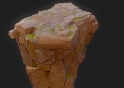 pbr材质 次世代 山石 岩石 石头 悬崖峭壁 山顶 岩群 山峰 假山 大山