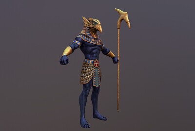 古埃及死神-阿努比斯  次世代 金字塔  神话人物  anubis