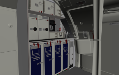 空客A320飞机客舱模型-客机/民用飞机模型库-3ds Max(.max)模型下载-cg模型网