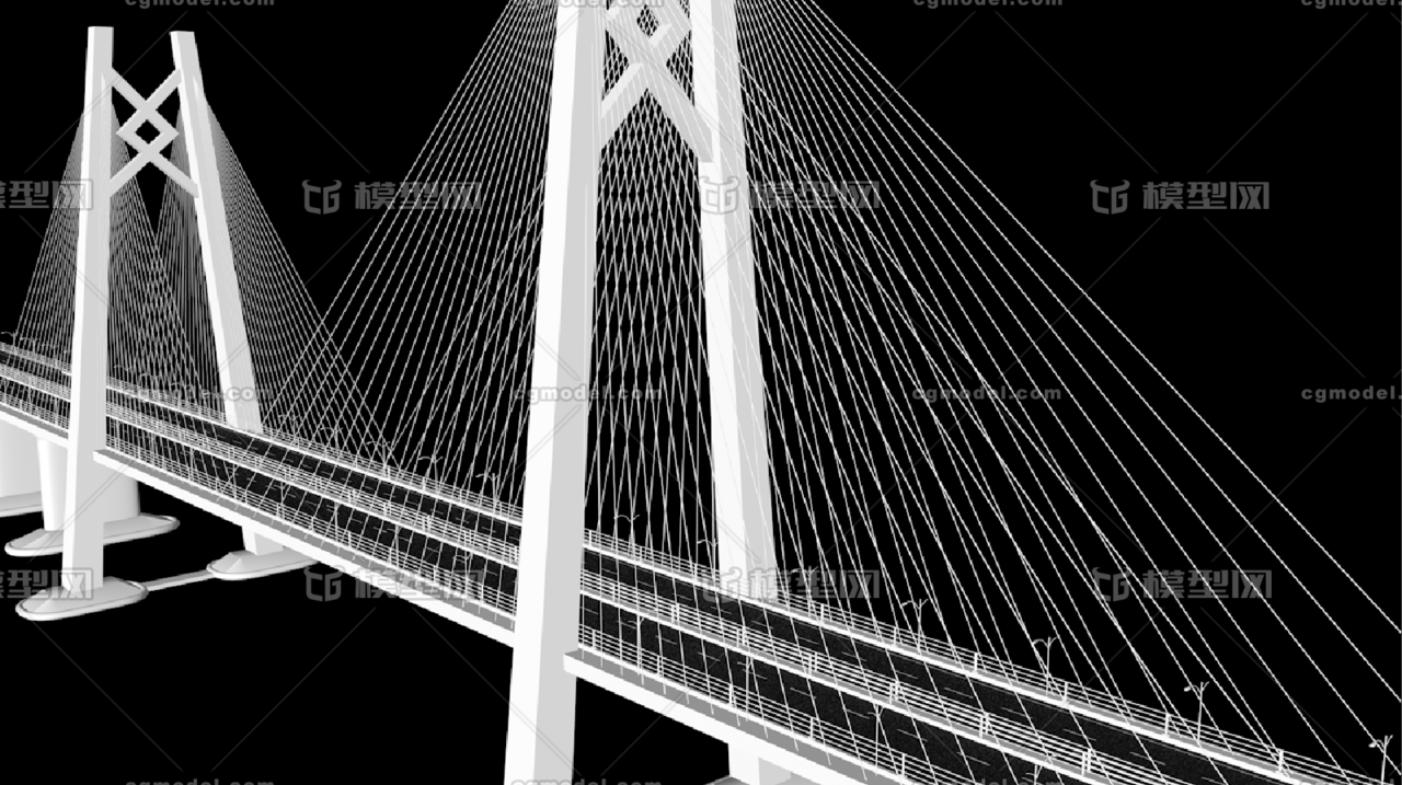 港珠澳大桥模型