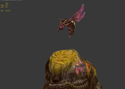 苍蝇 变异苍蝇 再盯一坨便便