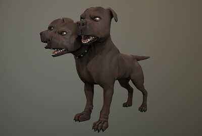 地狱三头犬  希腊神话  看门犬 恶魔   奇幻生物   魔法世界