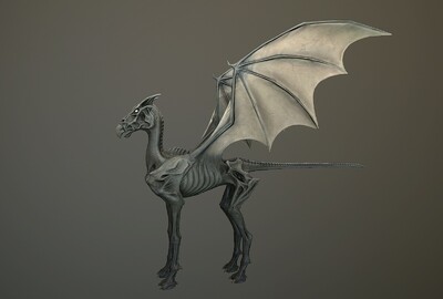 夜骐thestral 魔法生物 哈利波特 黑魔星 次世代 神奇生物