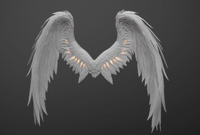 天使 羽翼  魔鬼 翅膀  次世代  写实 angel  wings