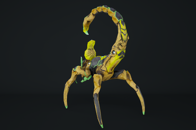 【带绑定无ik】异形蝎子 怪物模型 游戏怪物 异形 变形蝎子 蝎子怪物