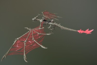 刺骨魔龙 骷髅飞龙 魔幻  尸龙  dragon