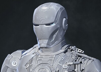 钢铁侠mk6 内部结构  机械 机械骨架 机器人 超级英雄 漫威 复仇者