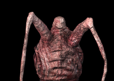 畸形丧尸僵尸怪物3d次世代模型