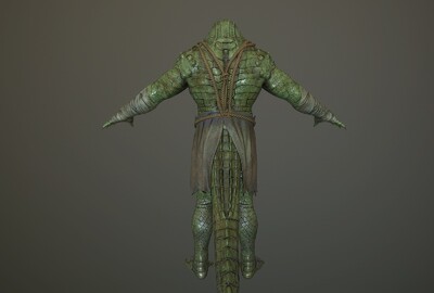 鳄鱼怪 杀手鳄 次世代 变异体 写实鳄_1206736147作品_人物异形怪物