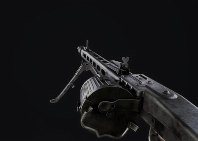 二战德国*好机枪mg-42通用机枪