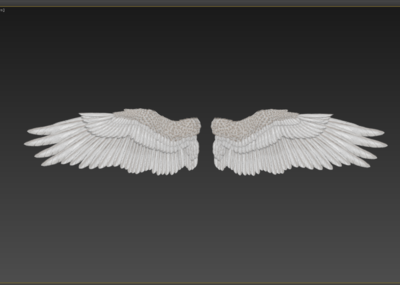 翅膀 天使翅膀 白色翅膀 天使之翼 天_leojinwing作品_人物异形怪物