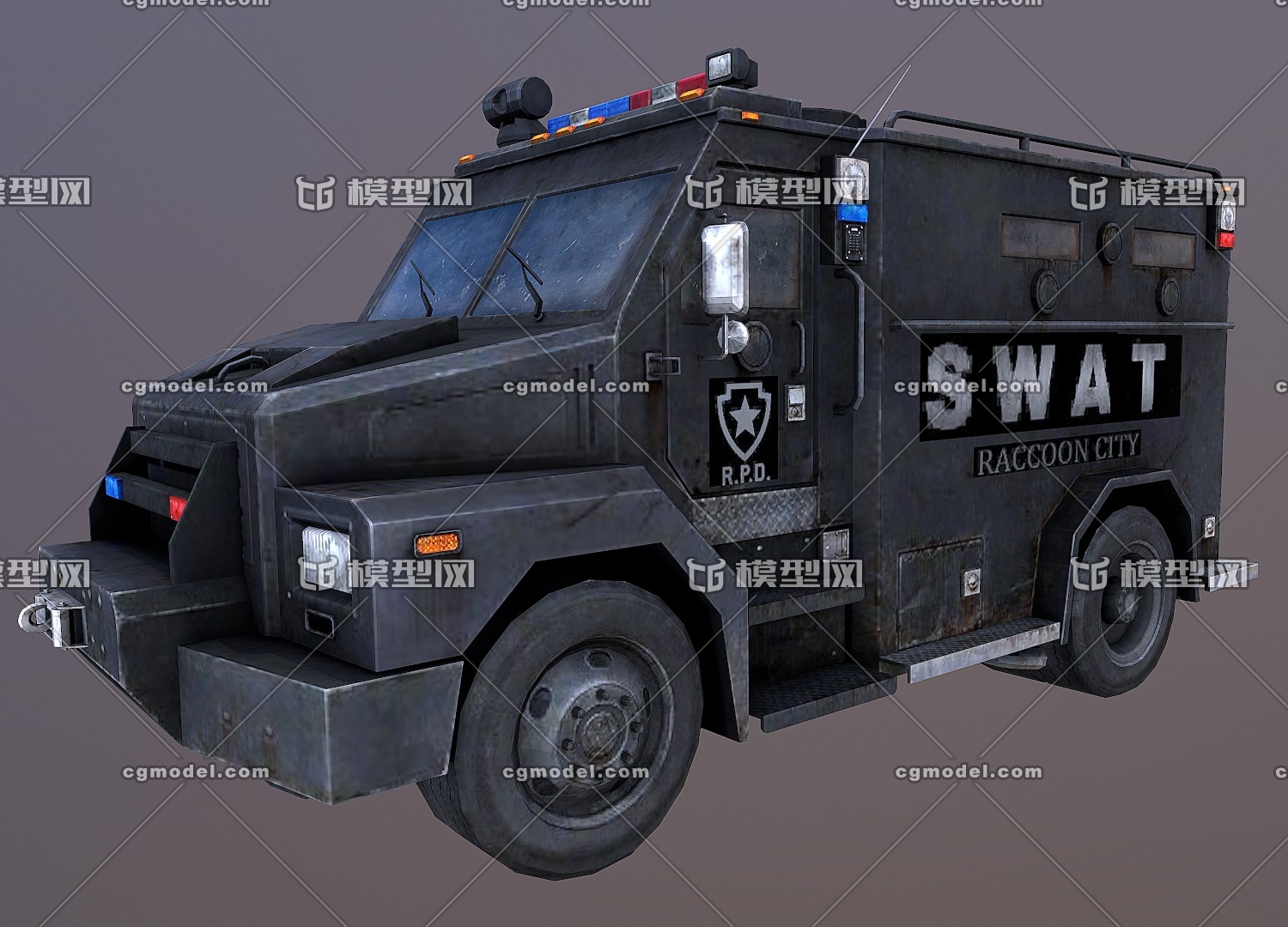 厢式斯瓦特卡车 特警卡车 van swat truck