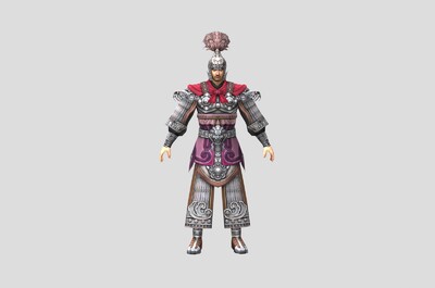 古代將軍3d模型