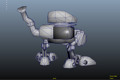 机器人 怪物 坐骑 机械小怪物 _artisan作品_动物机器动物_cg模型网