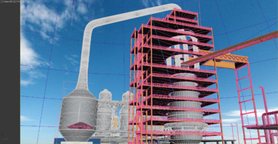 高炉 炼铁设备模型-工业设备模型库-3ds Max(.max)模型下载-cg模型网