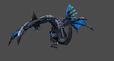 【次世代】翅膀怪物 boss设计 游戏怪物