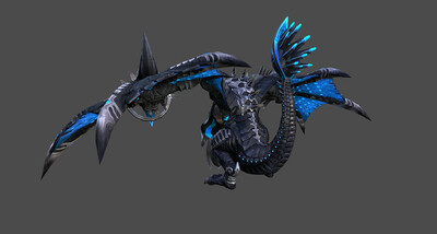 【次世代】翅膀怪物 boss设计 游戏怪物