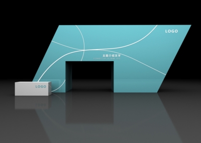 门头 几何造型 商场门头 灯箱门头 彩色门头门廊门头设计 发光字 立体