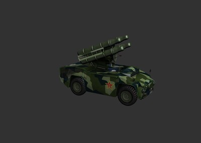 红旗7防空导弹轮式防空装甲车