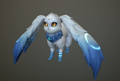 次世代  精美兔灵  月宫兔    广寒宫 玉兔    精灵兔