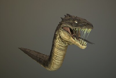 次世代 蛇妖 蛇怪-basilisk 巨蟒蛇妖