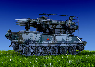 防空火箭弹_em2018作品_武器火炮器械_cg模型网