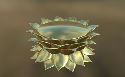 原创 莲花台 莲花座 莲花台子 莲台(无贴图)无背景图